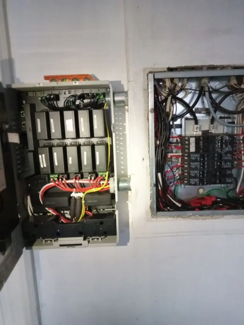 Electrical panel upgrade completed for Indoor Lighting Installation in Freeport